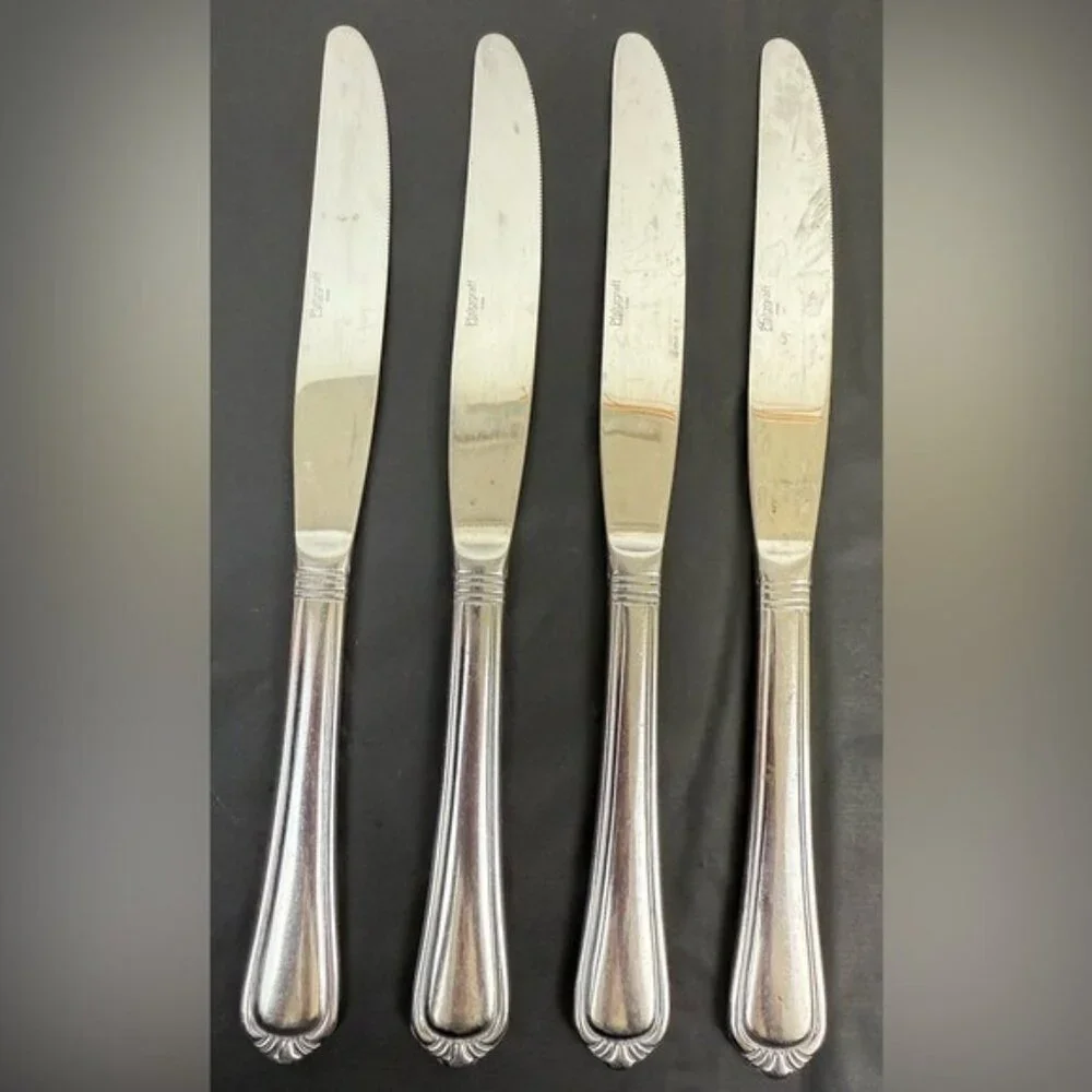 PFALTZGRAFF Nouveau Lot of 4 Knives Stainless Cutlery Flatware Pattern‎ PFFNOU